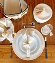 Riviera Placemats Ivory