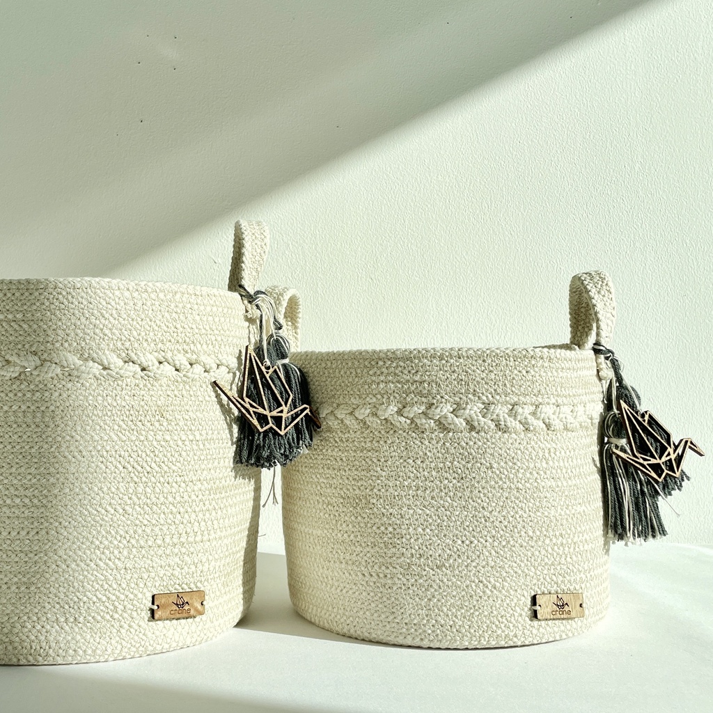 Cistell Braided Basket Small