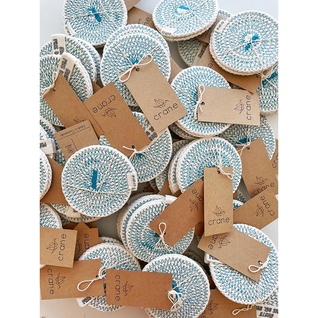 Zig Zag Color Coasters