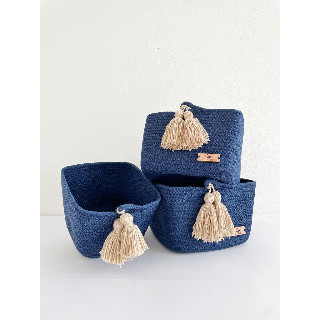 Boho grande azul