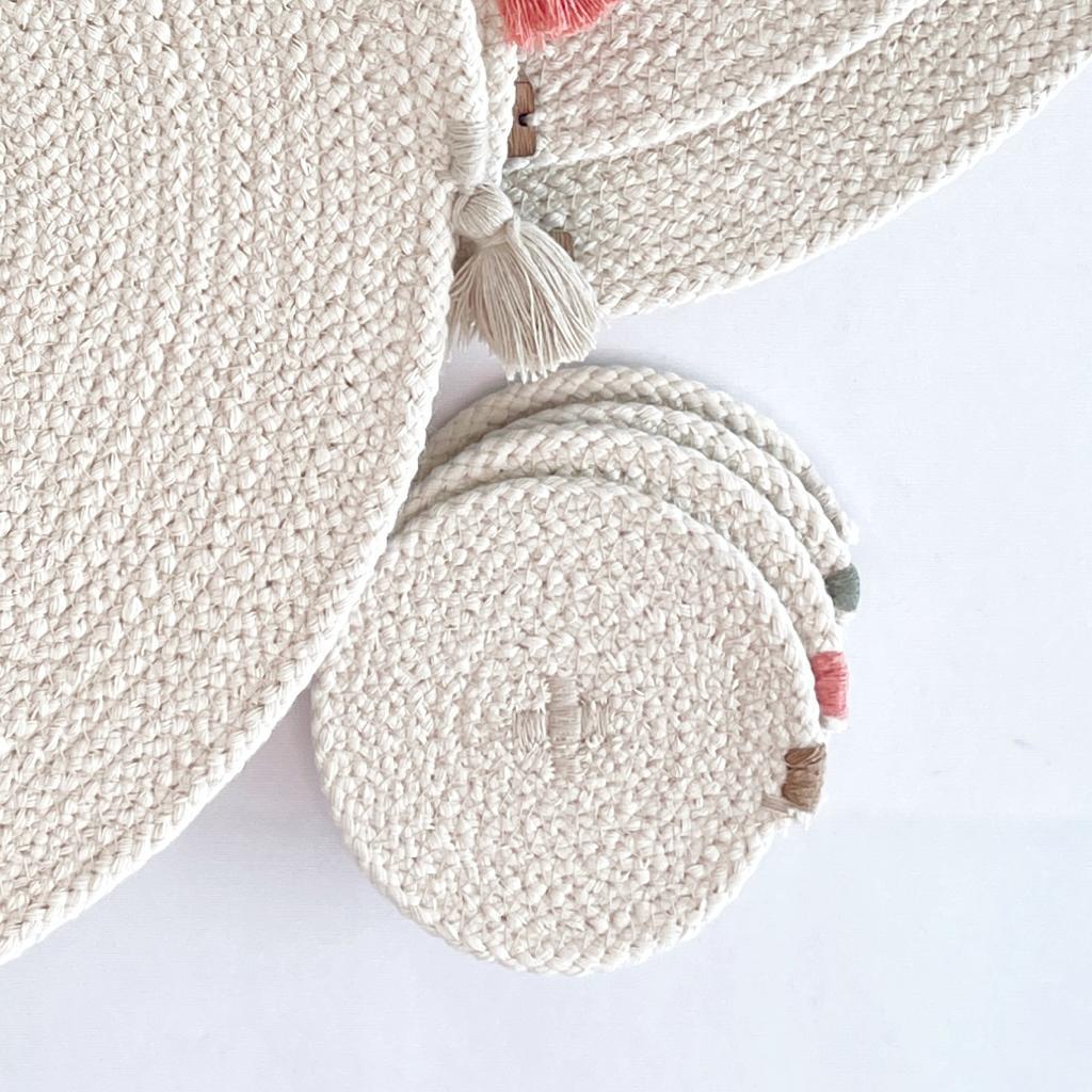 Cabo Coasters with color