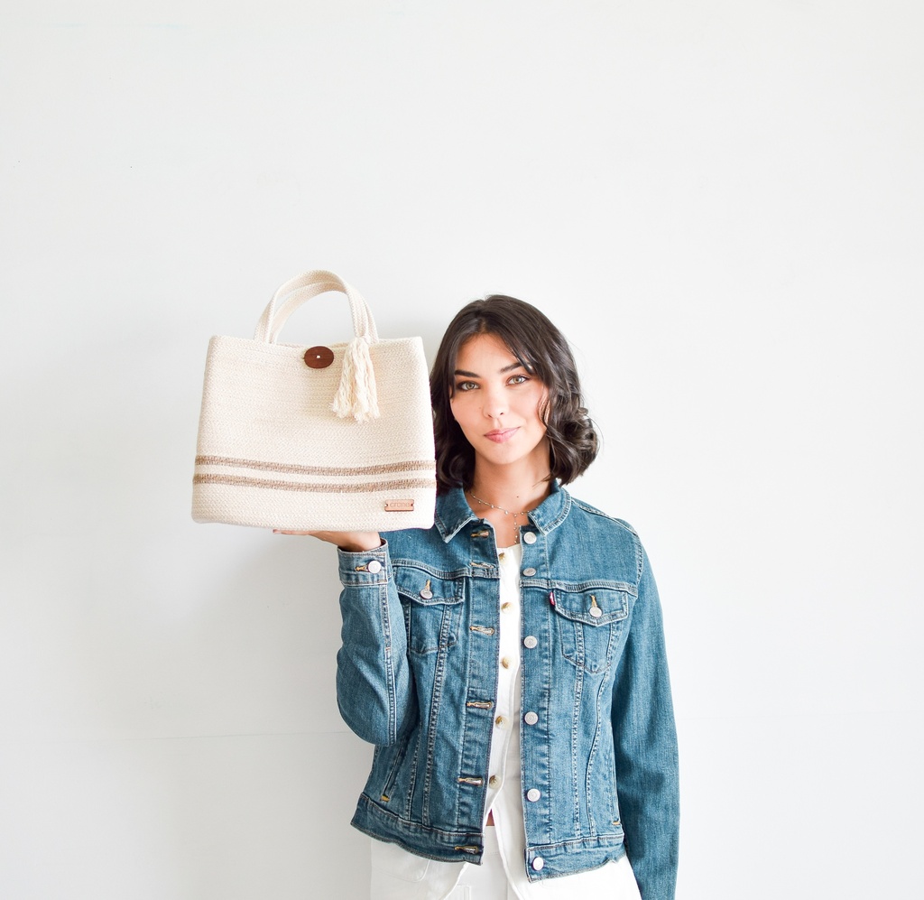 Molly Handbag Large Ivory