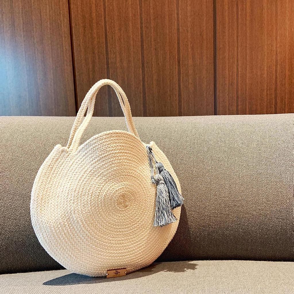 [H-02] Poka Large Handbag Ivory