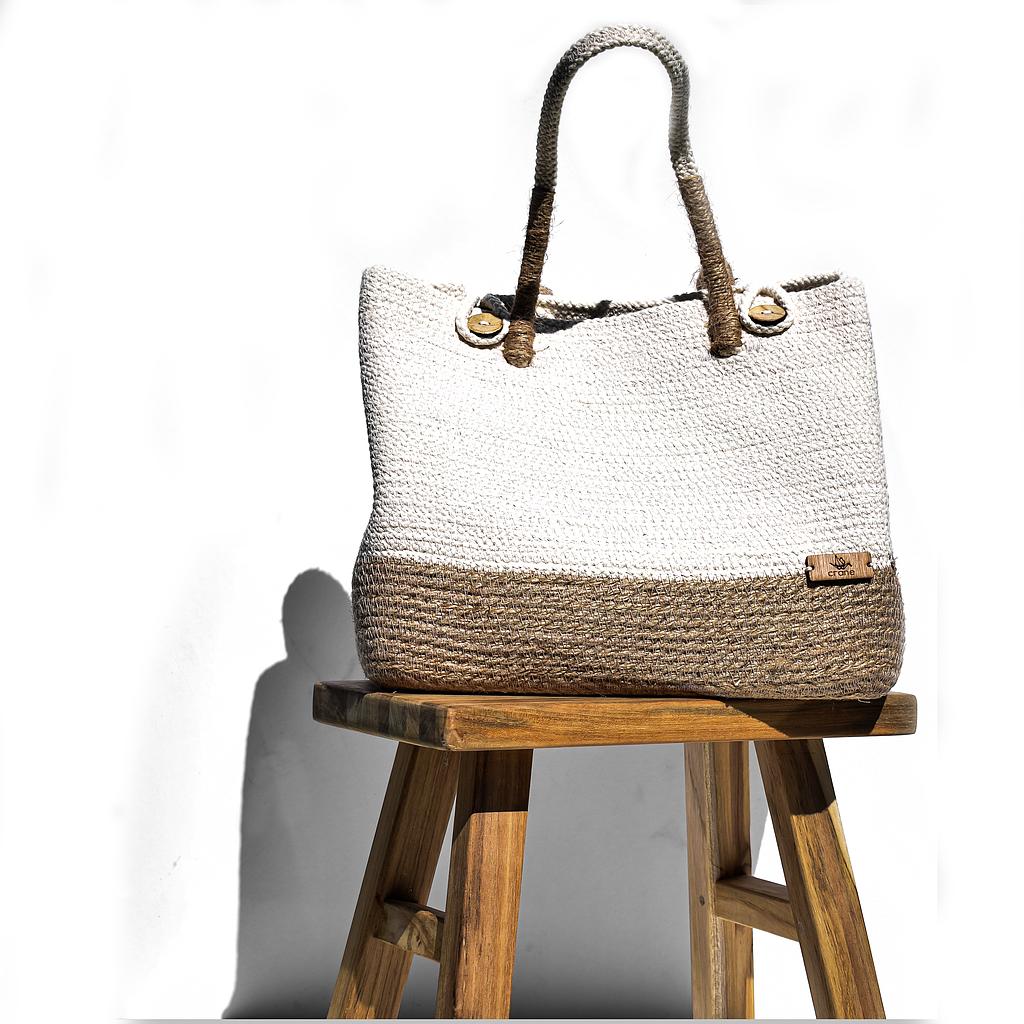 [H-15] Nest Shoulder Bag Ivory