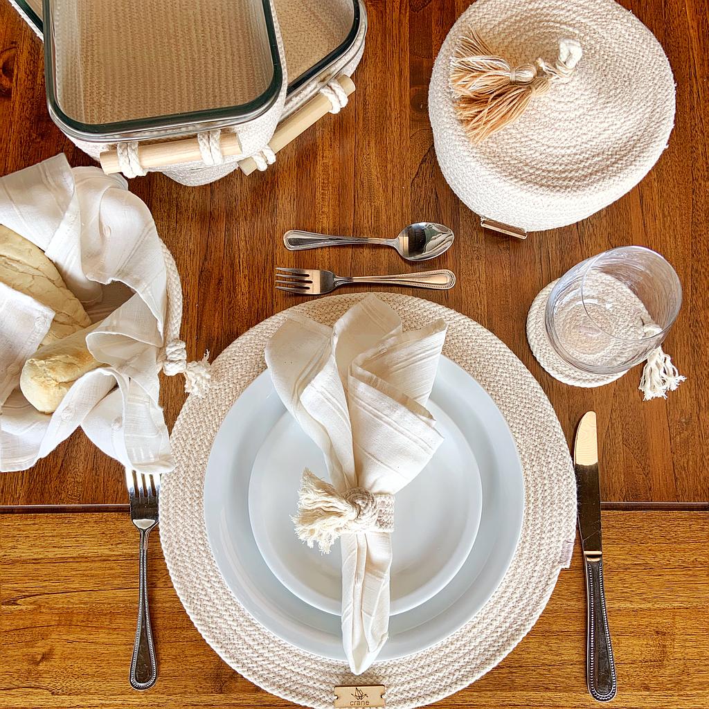 [M-09] Napkin Ring Ivory