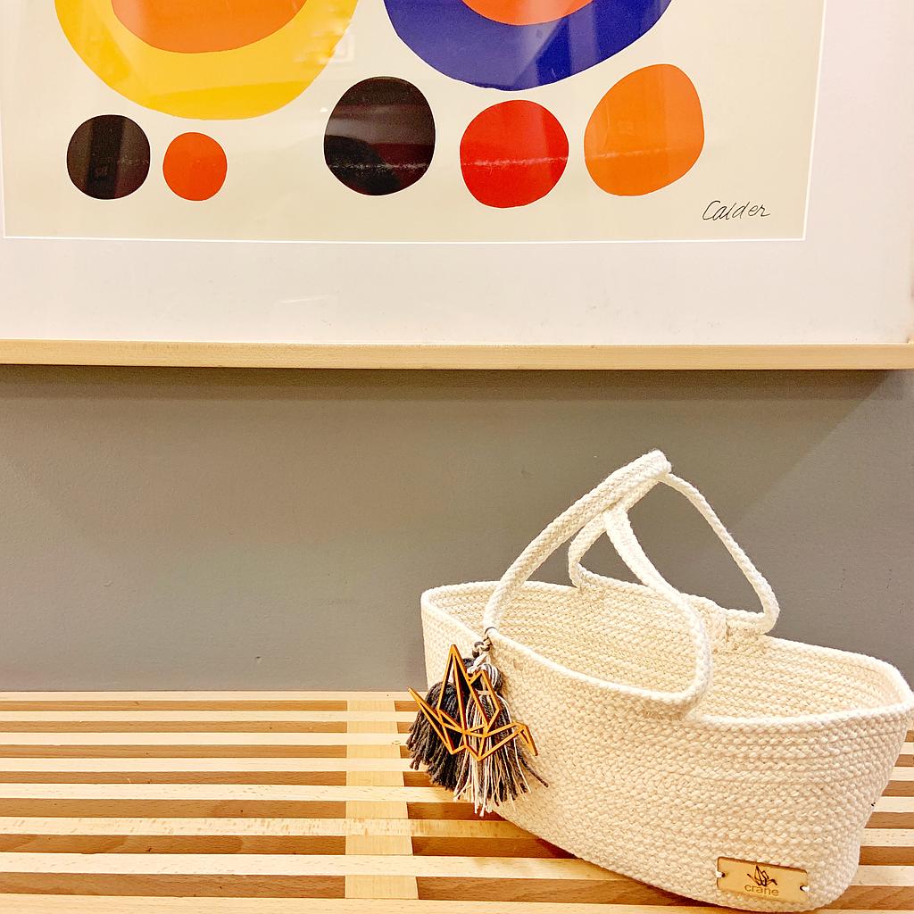 [O-20] Oval Mini Picnic Basket