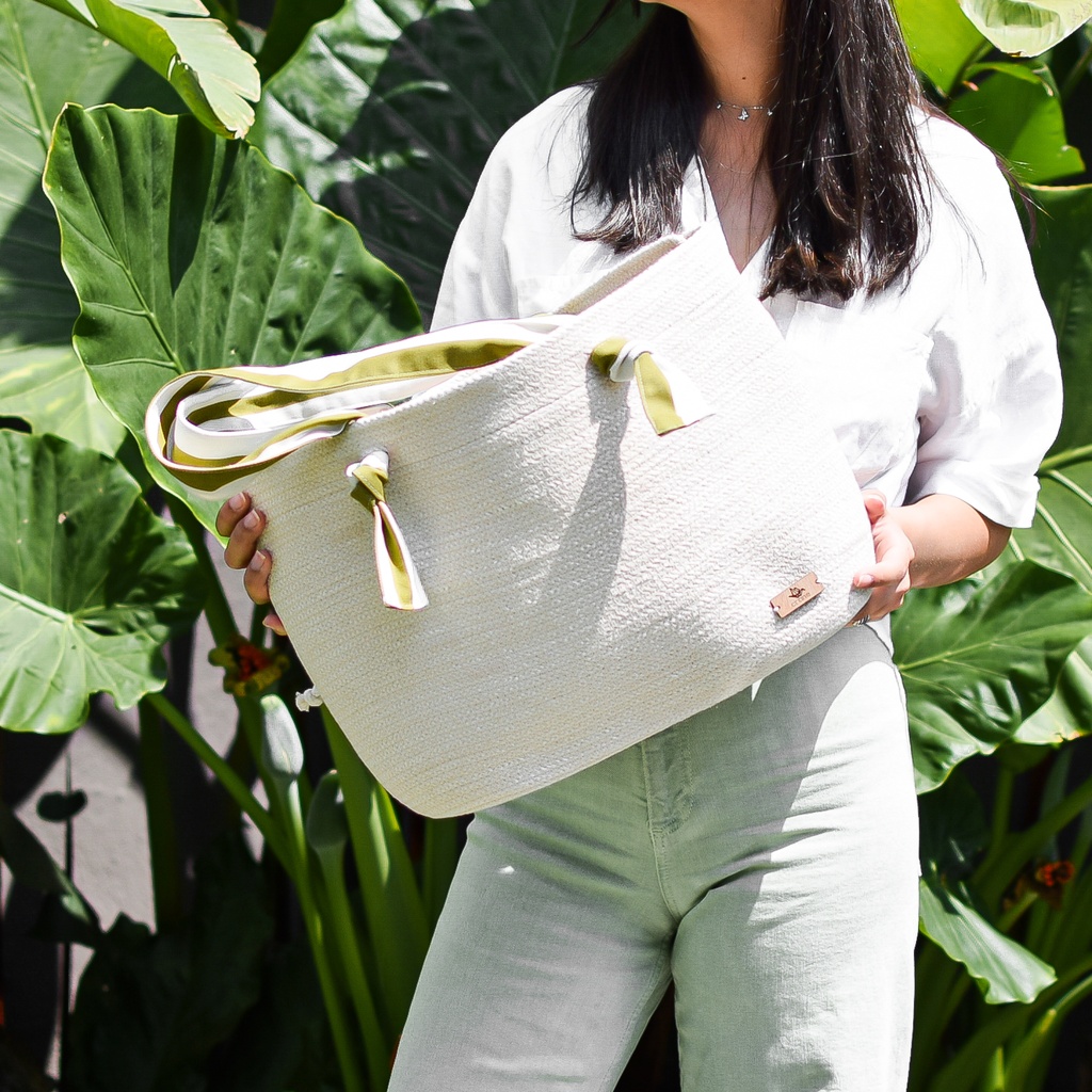 [H-39] Boro Dina Tote (green)