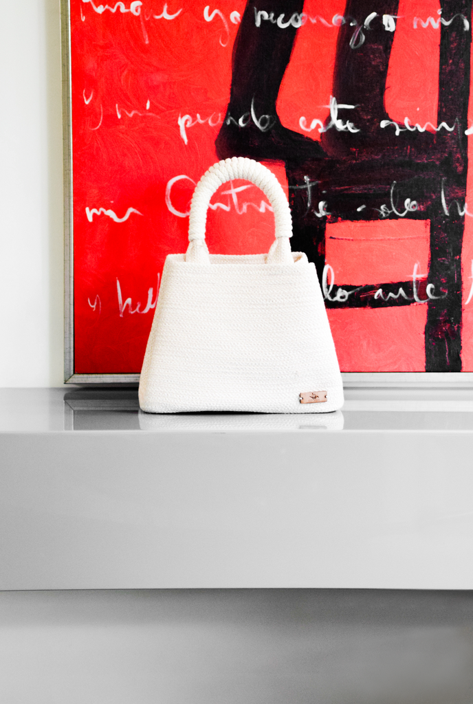 [H-49p] Square Handbag