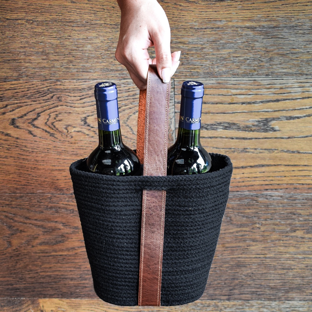 [M-33c] Wine Dual Tote